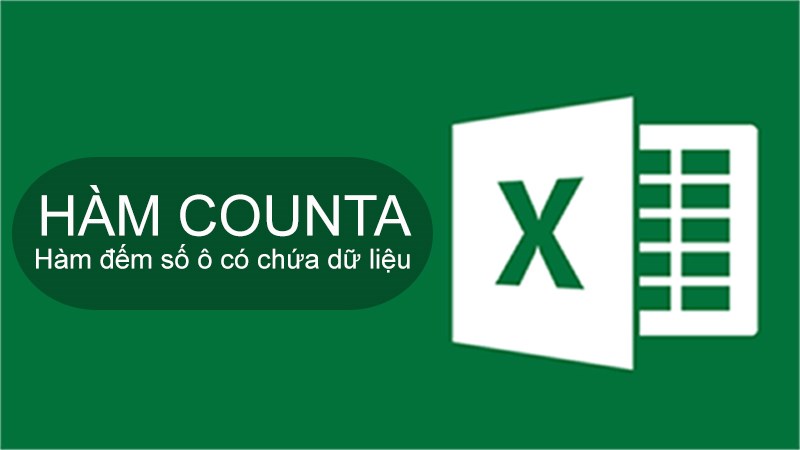 Hàm Counta trên Google Sheets