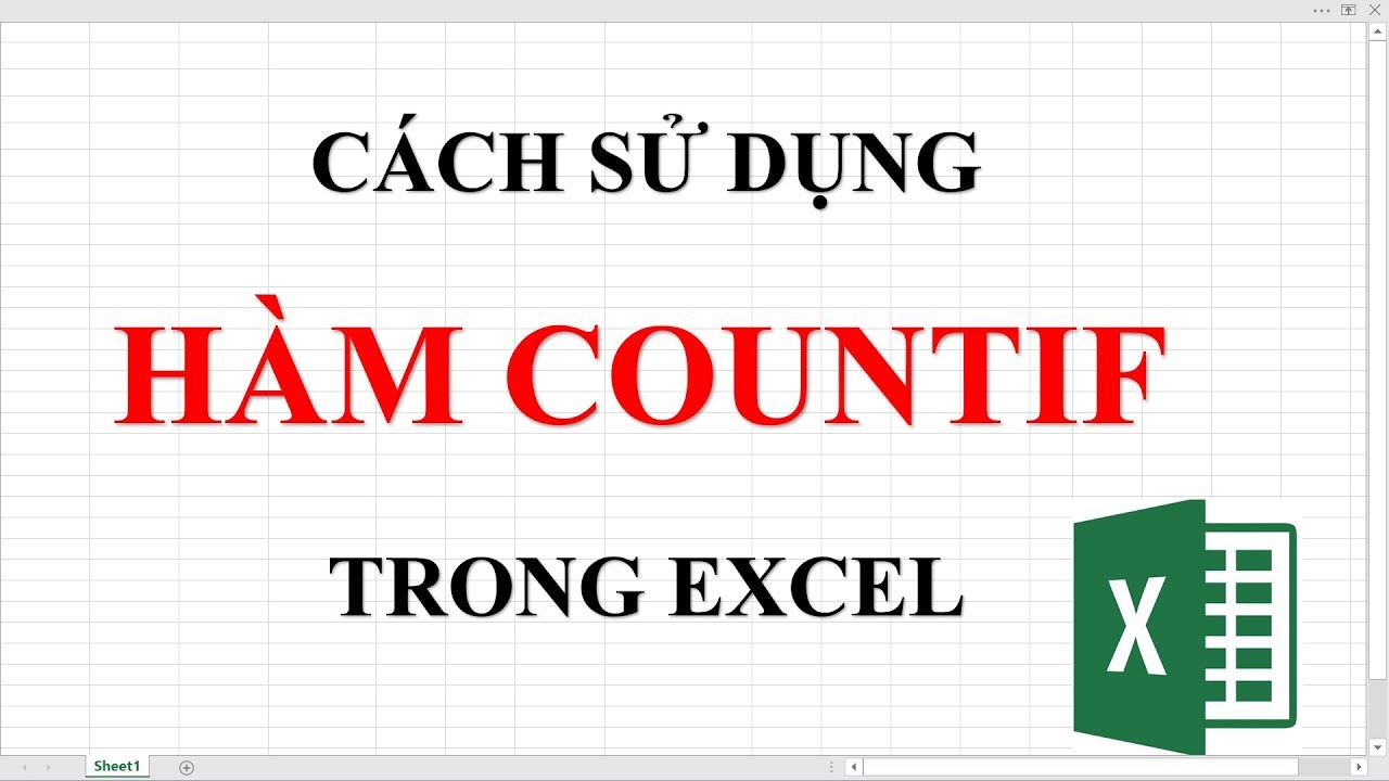 hàm Countifs trong Excel