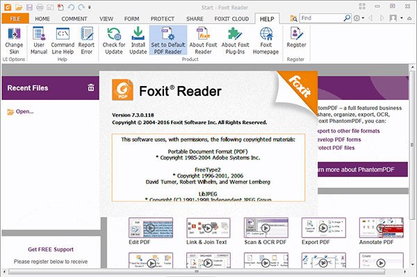 Ứng dụng nén file Foxit Reader