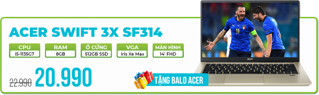 Acer Swift 3X SF314