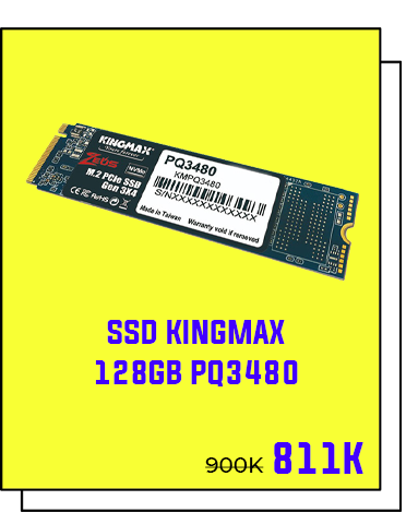 SSD KINGMAX 128GB PQ3480 1