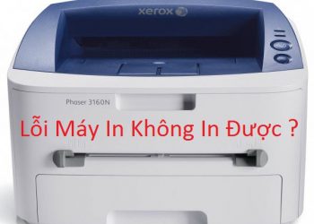 máy in không in được