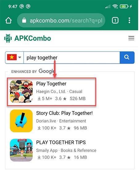 Tải Play Together APK với APKCombo.com