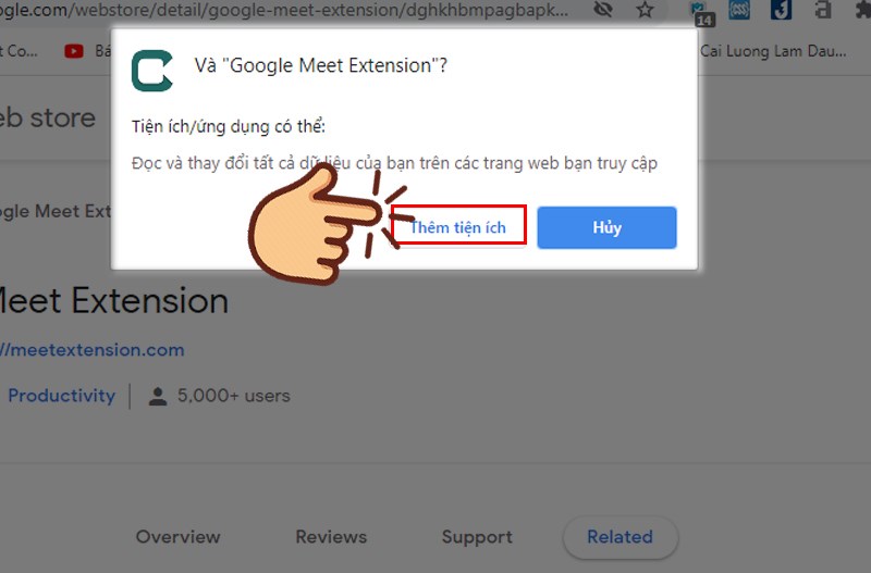 cách tải phần mềm google meet trên máy tính