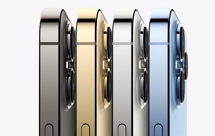 4 phiên bản màu sắc của iPhone 13 Pro và iPhone 13 Pro Max