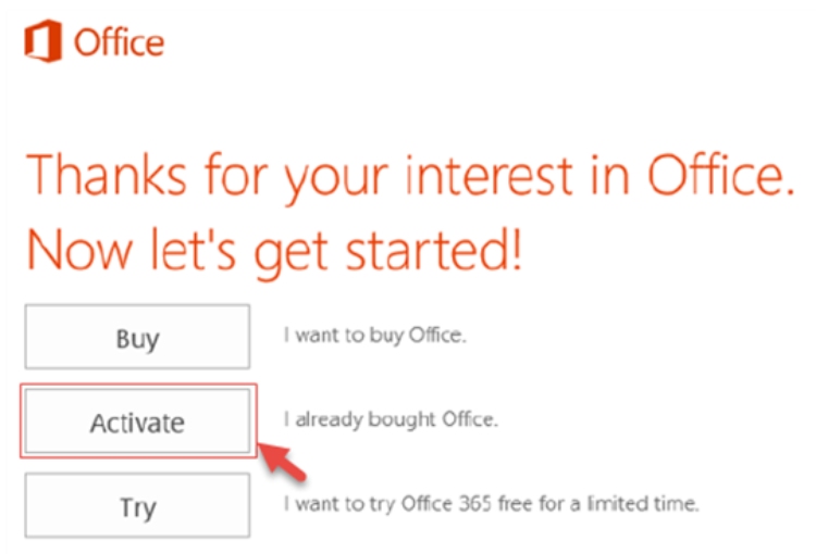 Hướng dẫn active bằng Key Office 365