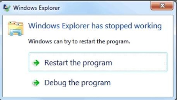Lỗi thanh tác vụ Windows 10
