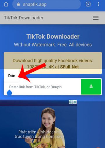 Lưu video TikTok mà không có logo