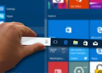 thanh taskbar win 10 bị lỗi