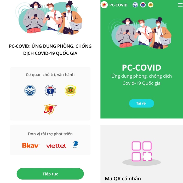 Ứng dụng PC Covid 