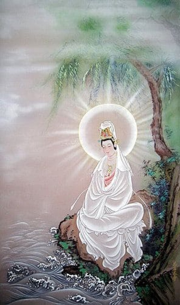 Hình nền của Buddha Guan Jean Bodisatva