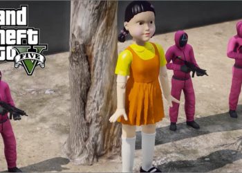 Squid Game – Trò chơi con mực tiếp tục gây sốt GTA 5