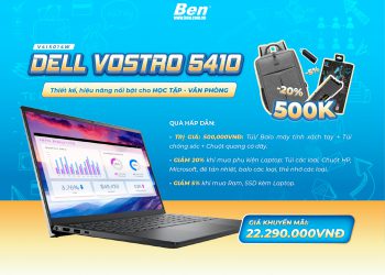 Dell Vostro 5410 V4I5014W – Thiết kế, hiệu năng nổi bật cho học tập – văn phòng