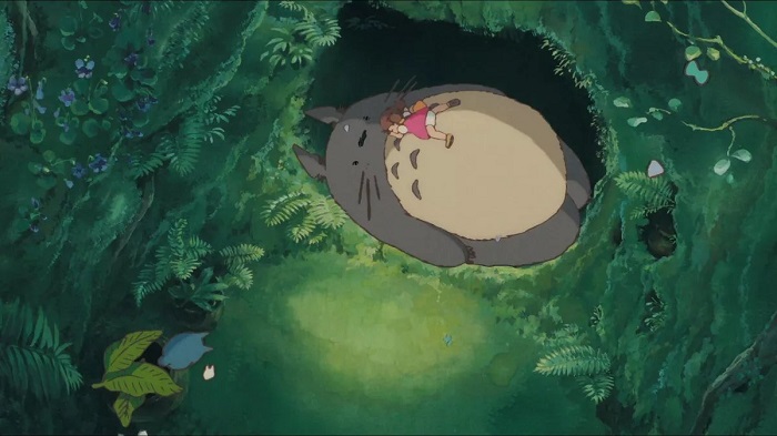 Totoro nền hoạt hình