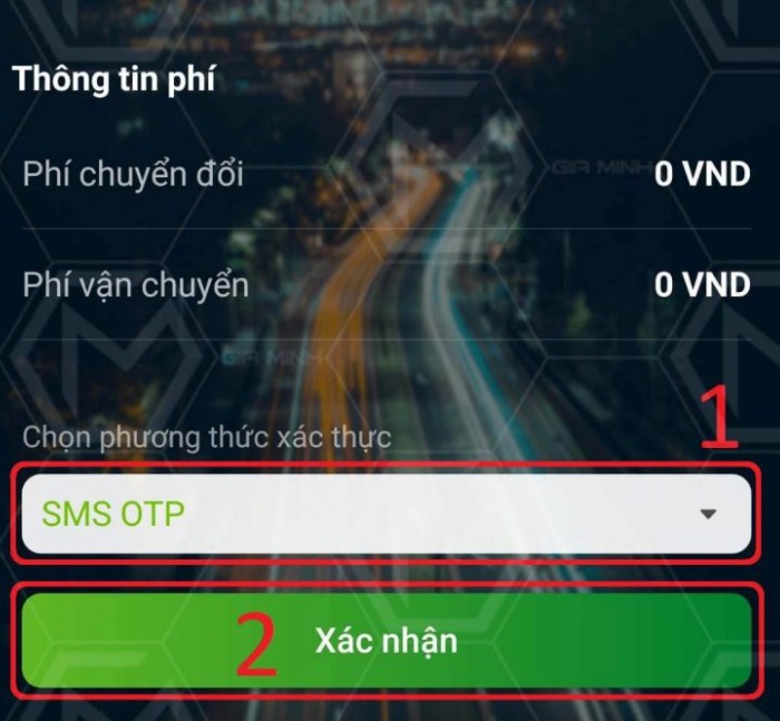 hướng dẫn cách đổi thẻ chip Vietcombank online