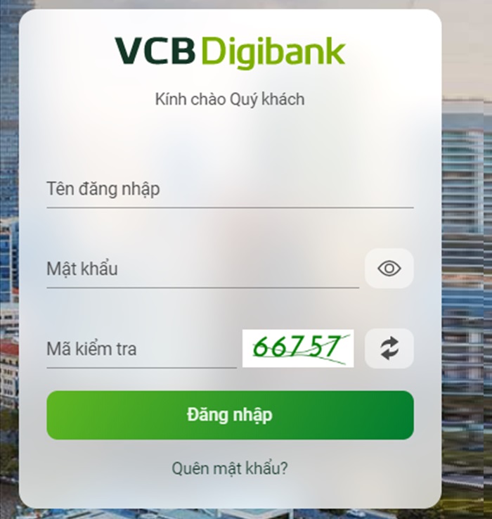 cách đổi thẻ từ sang thẻ chip vietcombank online