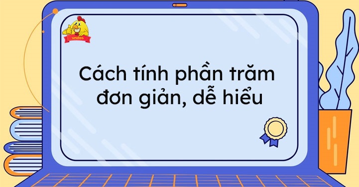 cách tính phần trăm 