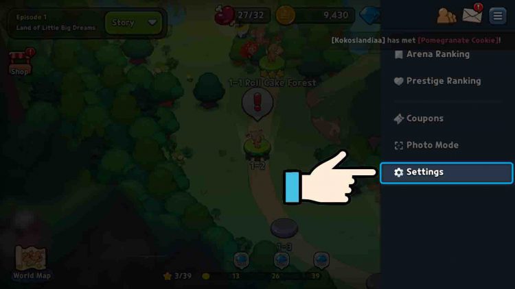 cách nhập code cookie run kingdom 