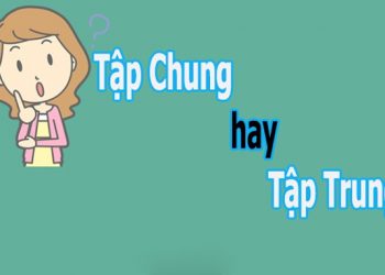 đi tập trung hay đi tập chung