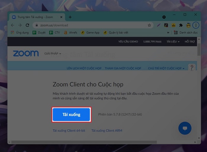 Lỗi không vào được Zoom Meeting trên máy tính
