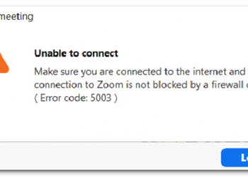 8 Cách khắc phục lỗi Zoom 5003 trên điện thoại, máy tính