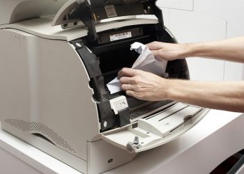 máy in bị kẹt giấy