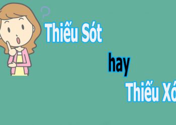 thiếu sót hay xót