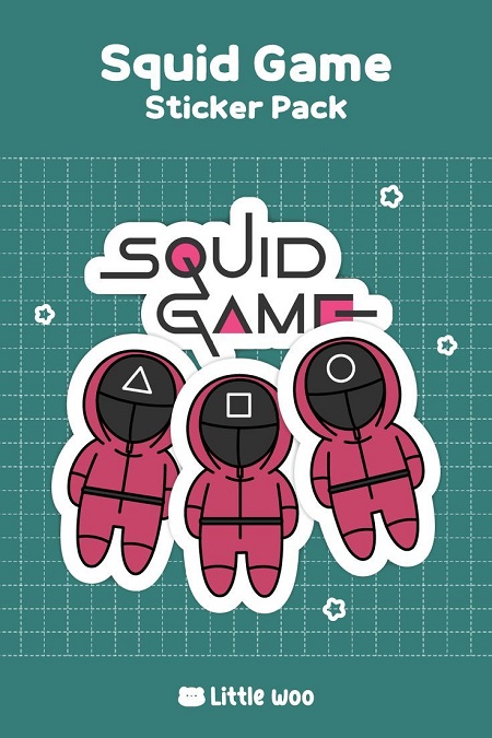 Hình nền Squid Game chibi