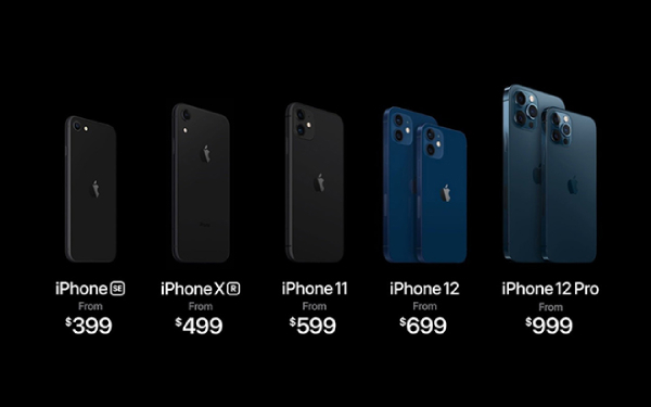 so sánh giá iphone 12 và 13