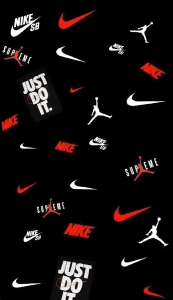 240 ý tưởng hay nhất về Nike logo  hình nền iphone giày nike cho nữ giấy  dán tường dải ngân hà
