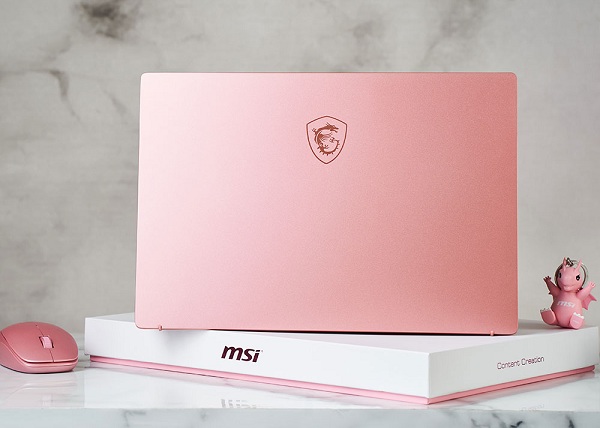 Laptop gaming màu hồng - MSI Prestige 14 A10RAS 234VN