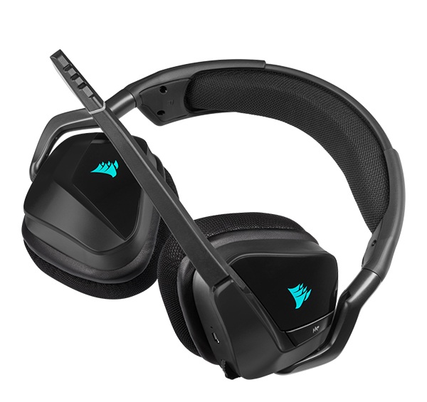 Corsair VOID RGB ELITE 7.1 Carbon Wireless Gaming Headset