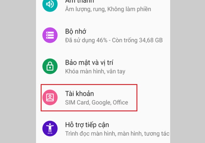how to delete google account on android