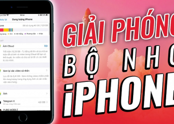 cách giải phóng dung lượng cho iphone