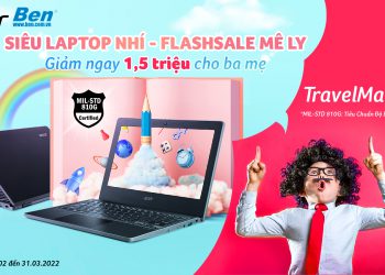 Khuyến mãi Acer: FLASHSALES – NB TRAVELMATE B3 ( TMB311-31 )