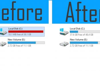 ổ đĩa c bị đầy