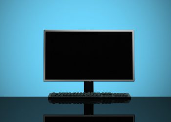 màn hình máy tính không lên