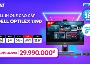 Máy bộ AIO Lenovo IdeaCentre AIO 3 22ITL6 mới lạ cho góc làm việc của thế hệ Gen Z năng động