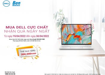 Mua Dell cực chất, nhận quà ngây ngất