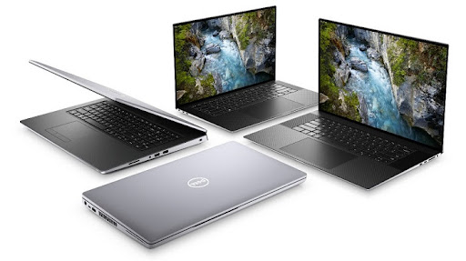 Laptop dell Precision thiết kế đơn giản, không quá đầu tư về diện mạo