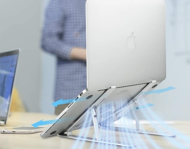giá đỡ laptop bằng chất liệu Aluminum cao cấp