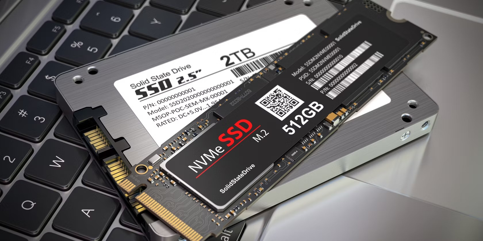 Sự khác biệt giữa ở cứng SSD NVMe, SATA, M.2