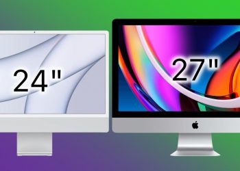 So sánh Apple iMac 24" và Apple iMac 27"