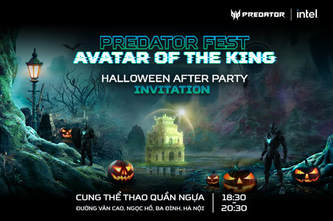 Sự kiện Predator Day Hà Nội – Predator Fest – AVATAR OF THE KING