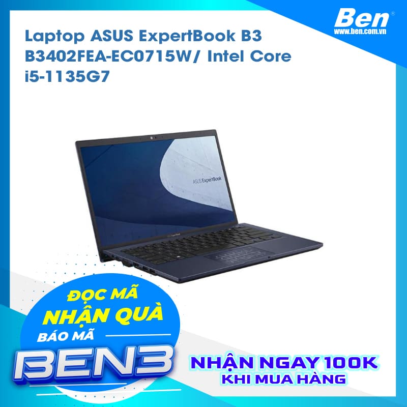 Laptop ASUS ExpertBook B3 B3402FEA EC0715W 1