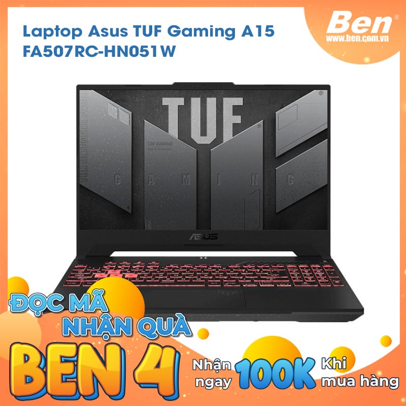 Laptop Asus TUF Gaming A15 FA507RC HN051W
