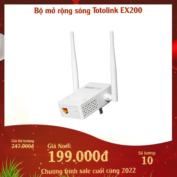 Bo mo rong song Totolink EX200