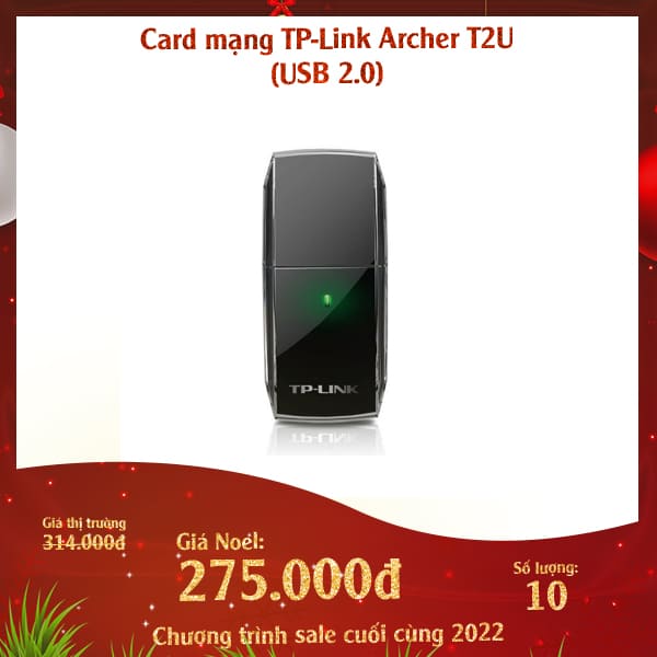 Card mang TP Link Archer T2U. USB 2