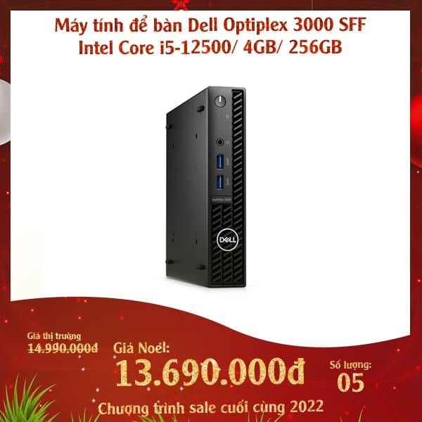 May tinh de ban Dell Optiplex 3000 SFF
