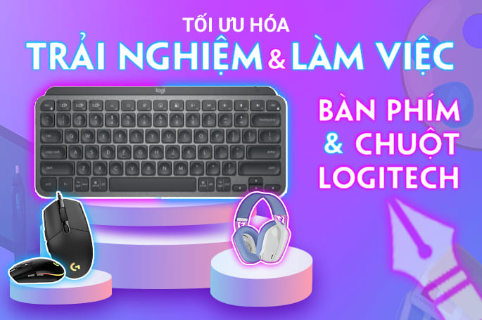 Kho hàng chuột phím Logitech – Siêu khuyến mại chỉ có tại BenComputer